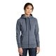 aerial view a true navy twist new era(r) womens french terry full - zip hoodie, image 1 of 5