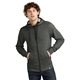 aerial view a black twist new era(r) french terry full - zip hoodie, image 1 of 5