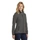 aerial view a grey steel eddie bauer (r) womens dash full - zip fleece jacket, image 1 of 6