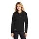 aerial view a black eddie bauer(r) womens weather - resist soft shell jacket, image 1 of 6