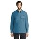 aerial view a gulf teal eddie bauer(r) - long sleeve performance fishing shirt, image 1 of 6