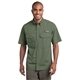 aerial view a seagrass green eddie bauer(r) - short sleeve fishing shirt, image 1 of 6