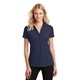 aerial view a navy ogio(r) womens onyx polo, image 1 of 6