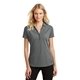 aerial view a petrol grey ogio(r) womens onyx polo, image 1 of 6