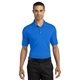aerial view a electric blue ogio(r) 90/10 poly / spandex linear polo, image 1 of 6
