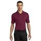 aerial view a molten maroon ogio(r) 90/10 poly / spandex linear polo, image 1 of 6