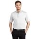 aerial view a white ogio(r) 94/6 poly / spandex gauge polo, image 1 of 6