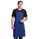 aerial view a royal port authority(r) easy care extra long bib apron with stain release, image 1 of 4