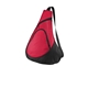 aerial view a red port authority(r) honeycomb sling pack, image 1 of 2