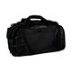 a black/ black port authority(r) medium two - tone duffel