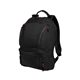 aerial view a black/ red port authority(r) cyber backpack, image 1 of 2