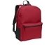 aerial view a red port authority(r) value backpack, image 1 of 3