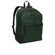 aerial view a forest green port authority(r) basic backpack, image 1 of 2