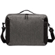 aerial view a grey heather port authority (r) vector briefcase, image 1 of 4
