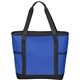 aerial view a royal/ black port authority(r) on - the - go tote, image 1 of 4