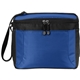 aerial view a twilight blue/ black port authority(r) 12- can cube cooler, image 1 of 6