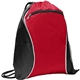 aerial view a true red port authority(r) fast break cinch pack, image 1 of 2