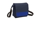 a navy/ twilight blue port authority(r) lunch cooler messenger