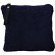 aerial view a deep navy port authority (r) packable travel blanket, image 1 of 5