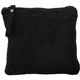 aerial view a black port authority (r) packable travel blanket, image 1 of 5