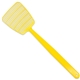 aerial view a yellow medium standard fly swatter, image 1 of 2
