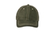 aerial view a olive port authority(r) pigment print distressed cap, image 1 of 2
