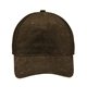 aerial view a brown port authority (r) pigment print mesh back cap, image 1 of 4