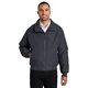 aerial view a battleship grey port authority(r) charger jacket, image 1 of 10