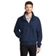 aerial view a true navy port authority(r) lightweight charger jacket, image 1 of 5