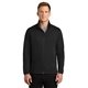 aerial view a deep black port authority(r) active soft shell jacket, image 1 of 7