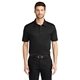 aerial view a black port authority(r) silk touch(tm) performance pocket polo, image 1 of 6