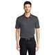 aerial view a steel grey port authority(r) silk touch(tm) performance pocket polo, image 1 of 8
