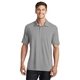 aerial view a frost grey port authority(r) cotton touch(tm) performance polo, image 1 of 6
