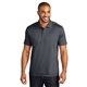 aerial view a graphite port authority(r) diamond jacquard polo, image 1 of 6