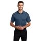aerial view a regatta blue port authority(r) crossover raglan polo, image 1 of 6