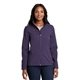 aerial view a posh purple port authority(r) womens welded soft shell jacket, image 1 of 9