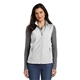 aerial view a marshmallow port authority(r) womens core soft shell vest, image 1 of 6