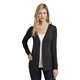 aerial view a black port authority(r) womens concept cardigan, image 1 of 6