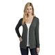 aerial view a grey smoke port authority(r) womens concept cardigan, image 1 of 6