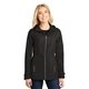 aerial view a black port authority(r) womens northwest slicker, image 1 of 6