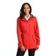 aerial view a red pepper port authority(r) womens collective outer shell jacket, image 1 of 7