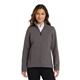 aerial view a graphite port authority(r) womens collective soft shell jacket, image 1 of 5
