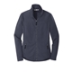 aerial view a river blue port authority (r) womens collective smooth fleece jacket, image 1 of 5