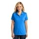 aerial view a coastal blue port authority(r) womens dry zone(r) uv micro - mesh polo, image 1 of 6
