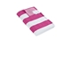 aerial view a tropical pink port authority(r) cabana stripe beach towel, image 1 of 3