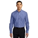 aerial view a navy port authority(r) superpro(tm) oxford shirt, image 1 of 6