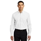 aerial view a white port authority(r) superpro(tm) oxford shirt, image 1 of 6