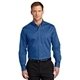 aerial view a true blue port authority(r) superpro(tm) twill shirt, image 1 of 6