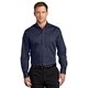 aerial view a true navy port authority(r) superpro(tm) twill shirt, image 1 of 6