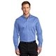 aerial view a ultramarine blue port authority(r) superpro(tm) twill shirt, image 1 of 7